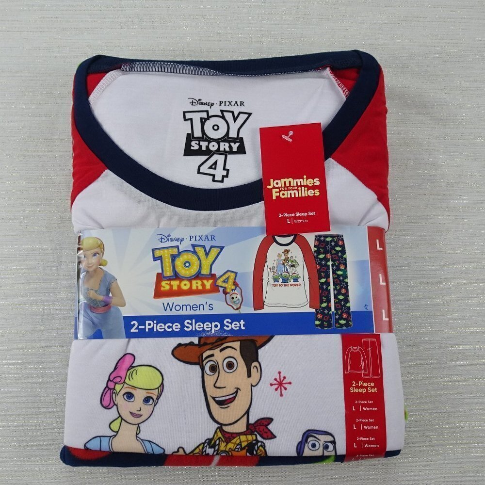 NWT Disney Toy Story 4 2-PC Women's Pajama Set - Picture 5 of 6